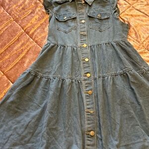 Stylish Blue 
 Dress